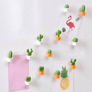 12 Pcs Cute Cactus Refrigerator Magnets,Decorative Fridge Magnet Locker Mag