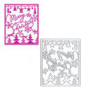 Merry Christmas Metal DIY Cutting Dies Stencil Scrapbook Album Paper Card Craft