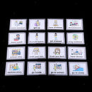 Kids Early Educational Sight Word Flash Cards 80pcs Animal & 16pcs Behavior