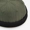 2 Pieces Fashion Cotton Skullcap Retro Roll up Edge Docker Hat Adjustable