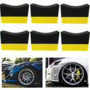 6Pc Tire Contour Dressing Applicator Pads Gloss Shine Color Polishing Wax SpSEAU