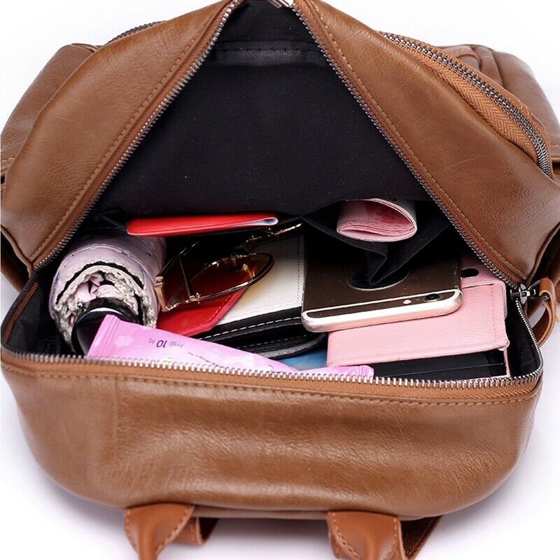 Women Backpacks Female Travel Shoulder Back Pack New College School Bags Fo H4K2