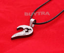 Women Her And His Stainless Steel Couples Pendant Heart Love You Chain Necklace!