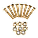 Skateboard Hardware Set Carbon Steel Mounting Screws Nuts Set Skateboarding