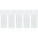 10Pc Plastic Sample Bottle 5ml Test Tube Mini Bottle Vials Storage Container New