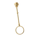 2Pcs  17mm Cigarette Finger Ring Free Hand Lady Man Gift Golden