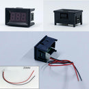DC LED Digital Display Voltage Meter Voltmeter Car Motor 0.4inch Green