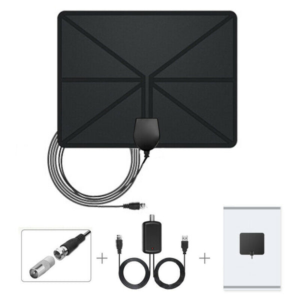 High Definition Digital TV Amplified Antenna HD TV 25dB VHF/UHF50 MILE FSD SGP