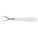 Tongue Scraper Stainless Steel Oral Cleaner Medical Mouth BrushSiliconeHandle3C
