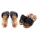 Pebble Stone Foot Massage Slippers Reflexology Feet Elderly Acupuncture Hea