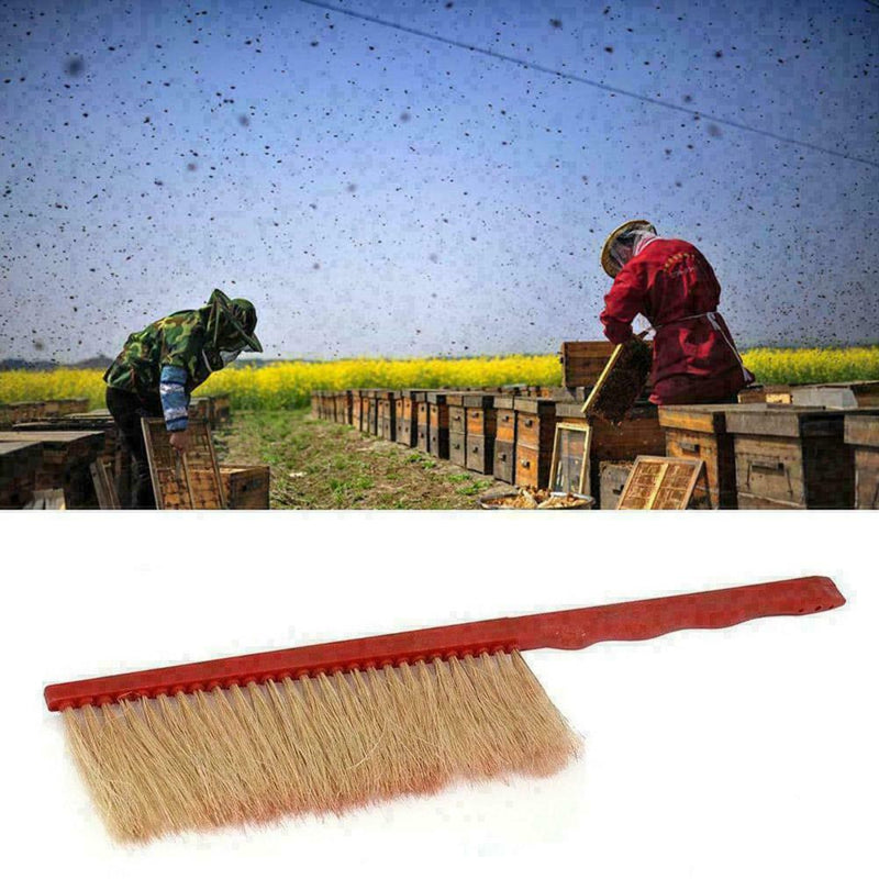 Bee Sweep Brush Horse-Hair Bee Flicking Horsetail Bee Equipment Beekeeping- R2P7