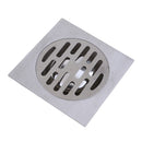 304 Thickness Stainless Steel Bathroom Shower Square Floor Drain Cover