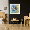 5D DIY Diamond Painting Bright Flower Full Round Drill Embroidery (LG143)