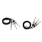 2Pieces 1/4 Inch TRS Stereo To Dual 1/4 Inch TS Mono Y-Splitter Cable