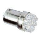 2 Pcs 1156 9 LED Car Lighting Bulb White Signal Turn Brake Stop Light 12 Volt