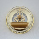 103mm Floating Anniversary Quartz Skeleton Insert Clock Movement DIY Craft