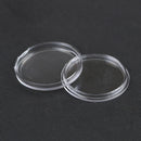 10Pcs 25mm Applied Clear Round Cases Coin Storage Boxes Capsules Holder LJ