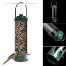 Bird Feeder Park Bird Wild Outdoor Garden Hanging Ports Seed Plastic Feed JR