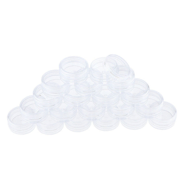 Set of 20,Empty Clear Small Storage Containers for A Wide Variety of Items,Such