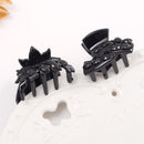 10pcs Popular Mixed Small Plastic Black Hair Clips Hairpin Claws Clamps FT