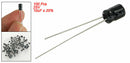 100 Pcs 4 x 5mm 10uF 25V Aluminum Electrolytic Capacitors