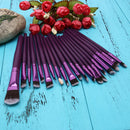 20pcs Makeup Brushes Set Foundation Facial Blusher Brush Makeup Tools