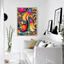 5D DIY Full Drill Diamond Painting Noble Flower Cross Stitch Mosaic Kit