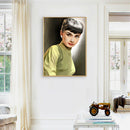 Full Drill Diamond Painting DIY Hepburn Rhinestone Picture Poster (WX623)