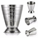 Stainless Steel Measuring Jigger Shot Cocktail Wine Bar Jigger Level Measure Cup