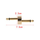 Guitar Effect Pedals Connector Adapter Type Audio Coupler Music Instrument .B Hn