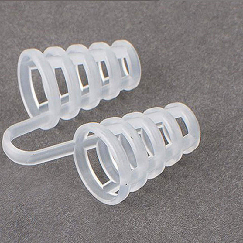 Silicone Anti Snore Nasal Dilators Stop-Snoring Nose Clip Sleep Apnea Aid Device