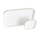 Solid White 2 Layers Storage Tray Stationery Holder Jewelry Display Plates