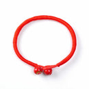 Lucky Red String Bracelets Men Women Hand Braided Bead Bracelet Jewelry