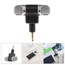 Portable Mini Stereo Recording Microphone Mic With 3.5mm Mini Jack PC Laptop Kw