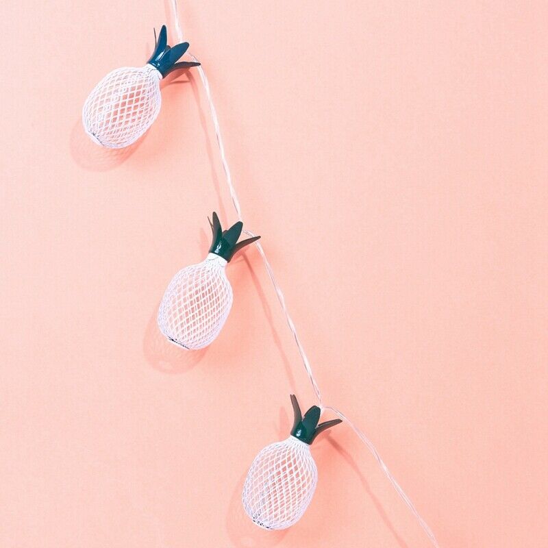 1.1m Lovely Yellow Pineapple Holiday String Light Battery Powered Led Light