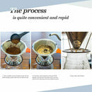 Stainless Steel Coffee Filter Basket Reusable Pour Over Coffee Filter Cone