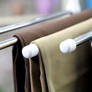Pants Hanger Closet Organizer Non Slip Multi Layers Stainless Steel Adjusta A1F7