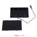 8 AA Cells Battery 12V Clip Holder Box Case Cover ON/OFF Switch with Wire Lead