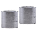 2pcs Exhaust Pipe Gasket For Dirt/ Bike/ATV/Scooter Muffler