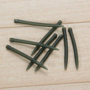 30pc 53mm Soft Rubber Anti Tangle Sleeves Hook Carp Fishing Terminal Tackle Rigs
