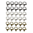 30 Pieces Wholesale Lobster Clasp Large Handmade Accessory Clips Necklace Key