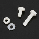 150Pcs M2 M2.5 M3 M4 M5 Nylon Hex Screw Bolt Nut Standoff Assortment Spacer