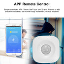 Burglar Alarm Sensor APP Control 2.4GHZ WIFI Smart Wireless PIR Motion Detection