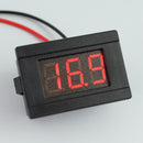 0.36" DC4.5-120V LED Voltmeter Digital Volt Meter Automobile Motorcycle Red