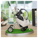 Golf Pens with Golf Bag Holder,Novelty Gifts with 3 Pieces Aluminum Pen Off