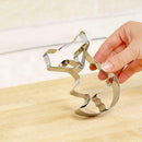 Fox Shape Stainless Steel Cake Biscuit Cookie DIY Tools Mold Baking O5P1