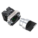 22mm Latching 2 NO 3-Position Rotary Selector Select Switch ZB2-BE101C Blac