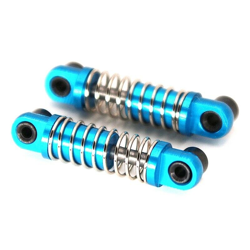 2Pcs 1/28 RC Aluminum Shock Absorbers for WLtoys RC Car K969 K989 K999 P929 N6U2