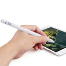 2 in 1 Stylus Touch Pen Capacitive Tablet Stylus Pen Drawing Pens (White)