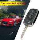 Car Remote Key Shell 3 Button Flip Folding Key Case Blank for Audi A2 A3 A4